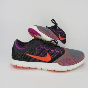 Nike Flex Adapt Womens Shoes Size 6.5 Gray Black Purple 831579-004